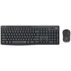 Teclado + Rato Logitech MK295 Silent Wireless Combo PT Graphite