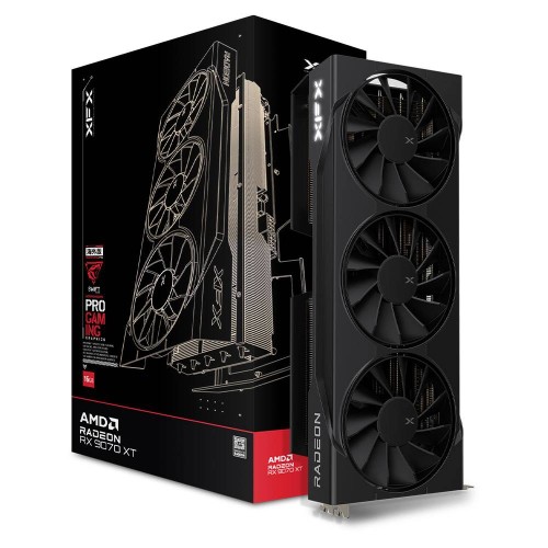 Placa Gráfica XFX AMD Radeon RX 9070 XT RDNA 4 Swift Triple Fan Gaming 16GB GDDR6
