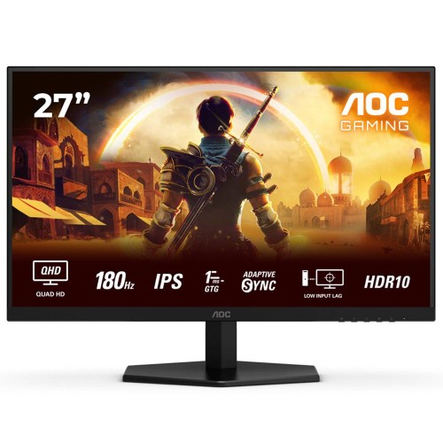Monitor AOC Gaming Q27G42XE IPS W-LED 27 QHD 16:9 180Hz VESA Adaptive Sync / G-SYNC Compatible