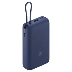 Powerbank Xiaomi 20000mAh 33W c/ Cabo Integrado Blue