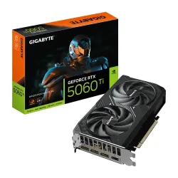 Placa Gráfica Gigabyte NVIDIA GeForce RTX 5060 Ti Blackwell Windforce Max OC 8 GB GDDR7 DLSS4