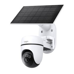 Câmara de Segurança TP-Link Tapo TC90 KIT 2K 3MP Pan/Tilt Outdoor IP65 Security Wi-Fi com Bateria + Painel Solar Tapo A201