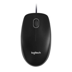 Rato Óptico Logitech B100 USB Wired Ambidestro 1000DPI Preto