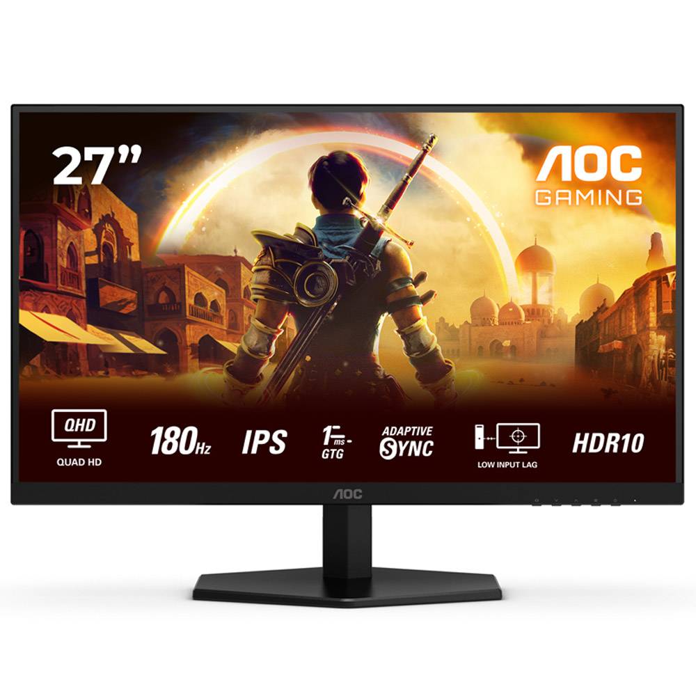 Monitor AOC Gaming Q27G42XE IPS W-LED 27 QHD 16:9 180Hz VESA Adaptive Sync / G-SYNC Compatible